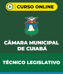 Curso Câmara Municipal de Cuiabá - MT - Técnico Legislativo