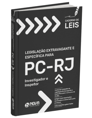 Caderno de Leis PC-RJ - Investigador e Inspetor