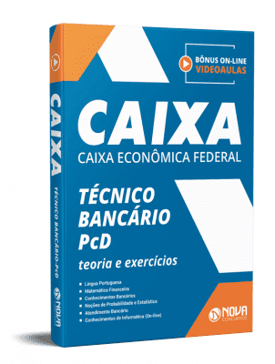 Apostila CAIXA - Técnico Bancário (PCD)