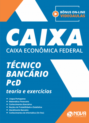 Apostila CAIXA - Técnico Bancário (PCD)