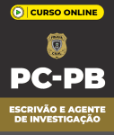 Curso Grátis PC-PB Escrivão e Agente de Investigação (pós-edital)