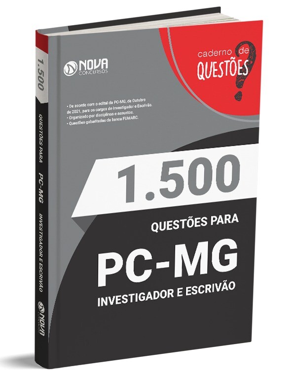 CONCURSO PCMG INVESTIGADOR / ESCRIVÃO