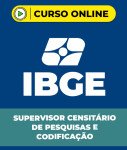 Curso IBGE - Supervisor Censitário de Pesquisas e Codificação