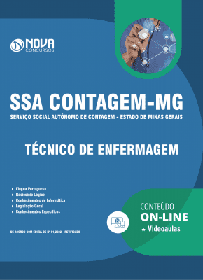 Apostila SSA-CONTAGEM-MG em PDF - Técnico de Enfermagem