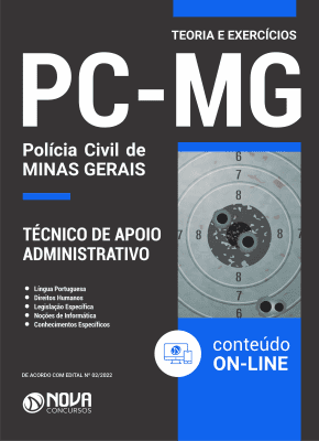 Apostila PC-MG - Técnico de Apoio Administrativo