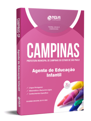 Apostila Prefeitura de Campinas - SP - Agente de Educação Infantil
