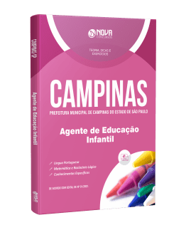 Apostila Prefeitura de Campinas - SP - Agente de Educação Infantil