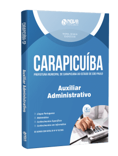 Apostila Prefeitura de Carapicuíba - SP - Auxiliar Administrativo