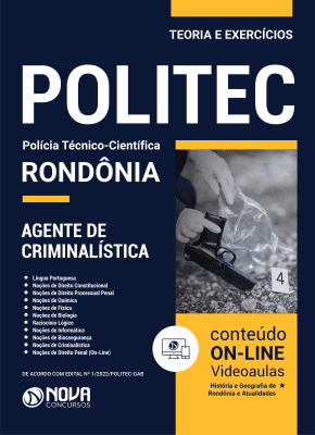 Apostila Politec RO - Agente de Criminalística