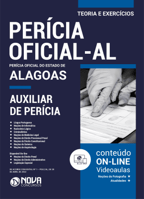 Apostila Perícia Oficial de Alagoas em PDF - Auxiliar de Perícia