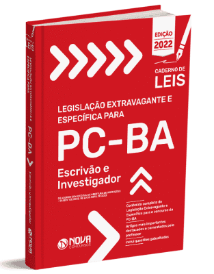 Caderno de Leis PC-BA - Escrivão e Investigador