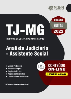 Apostila TJ-MG em PDF - Analista Judiciário – Assistente Social