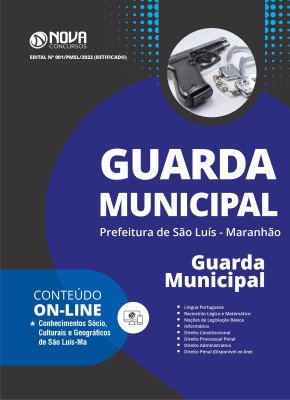 Apostila Prefeitura de São Luis do Maranhão - MA em PDF - Guarda Municipal