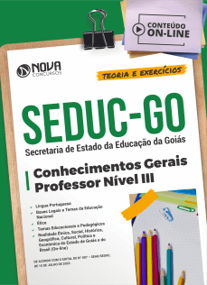 Apostila SEDUC-GO - Professor Nível III (Conhecimentos Gerais)