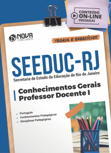 Apostila SEDUC-RJ em PDF - Conhecimentos Gerais - Professor Docente I