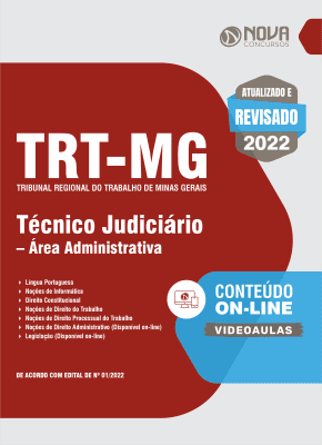 Apostila TRT-MG - Técnico Judiciário – Área Administrativa