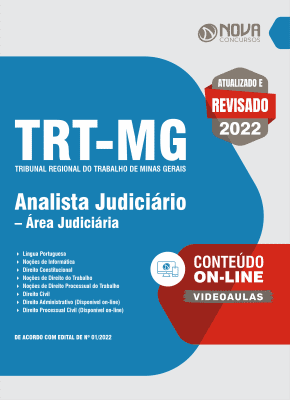 Apostila TRT-MG em PDF - Analista Judiciário – Área Judiciária