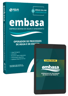 Combo EMBASA - Operador de Processos de Água e de Esgoto