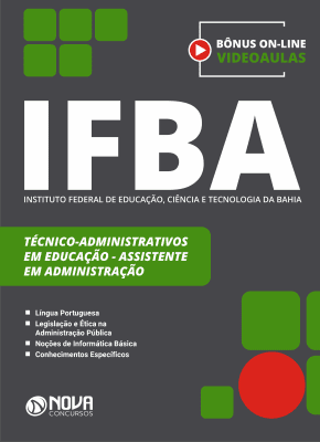 Apostila IFBA em PDF - Técnico Administrativo em Educação - Assistente em Administração