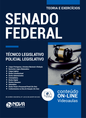Apostila Senado Federal - Técnico Legislativo - Especialidade: Policial Legislativo Federal