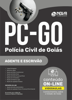 Apostila PC-GO em PDF - Agente e Escrivão