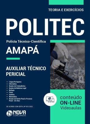 Apostila POLITEC-AP em PDF - Auxiliar Técnico Pericial