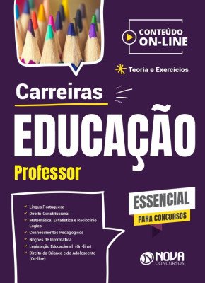 Apostila Carreiras Educacionais em PDF - Professor