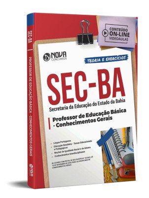 Apostila SEC-BA - Professor de Educação Básica - Conhecimentos Gerais