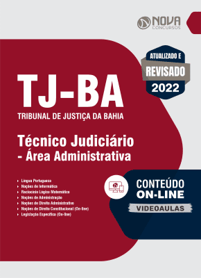 Apostila TJ-BA em PDF - Técnico Judiciário - Área: Administrativa
