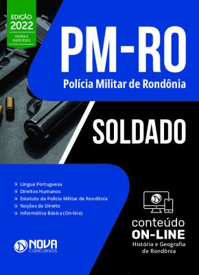 Apostila PM-RO em PDF 2023 - Soldado