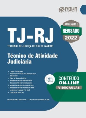 Apostila TJ-RJ em PDF 2023 - Técnico de Atividade Judiciária