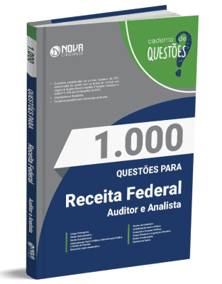 Livro 1.000 Questões Gabaritadas Receita Federal - Analista e Auditor