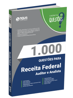 Livro 1.000 Questões Gabaritadas Receita Federal - Analista e Auditor