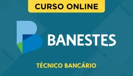 Capa Curso BANESTES 2026 - Técnico Bancário