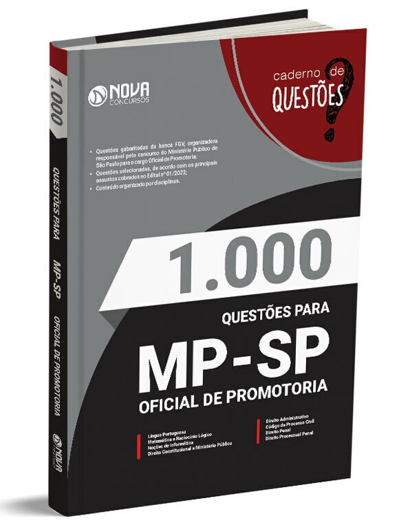 Oficial de Promotoria MPSP: Quantas Horas Estudar Por Dia Para Ser