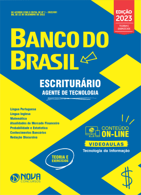 Apostila Banco do Brasil 2023 - Escriturário - Agente de Tecnologia