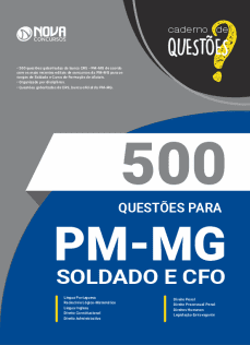 Livro 500 Questões Gabaritadas PM-MG - Soldado e CFO em PDF