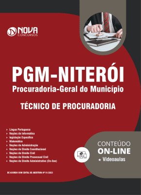 Apostila PGM Niterói RJ em PDF 2023 - Técnico de Procuradoria
