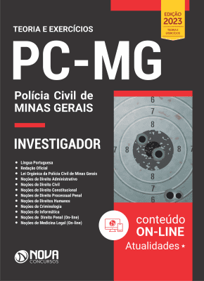 Apostila PC-MG em PDF 2023 - Investigador
