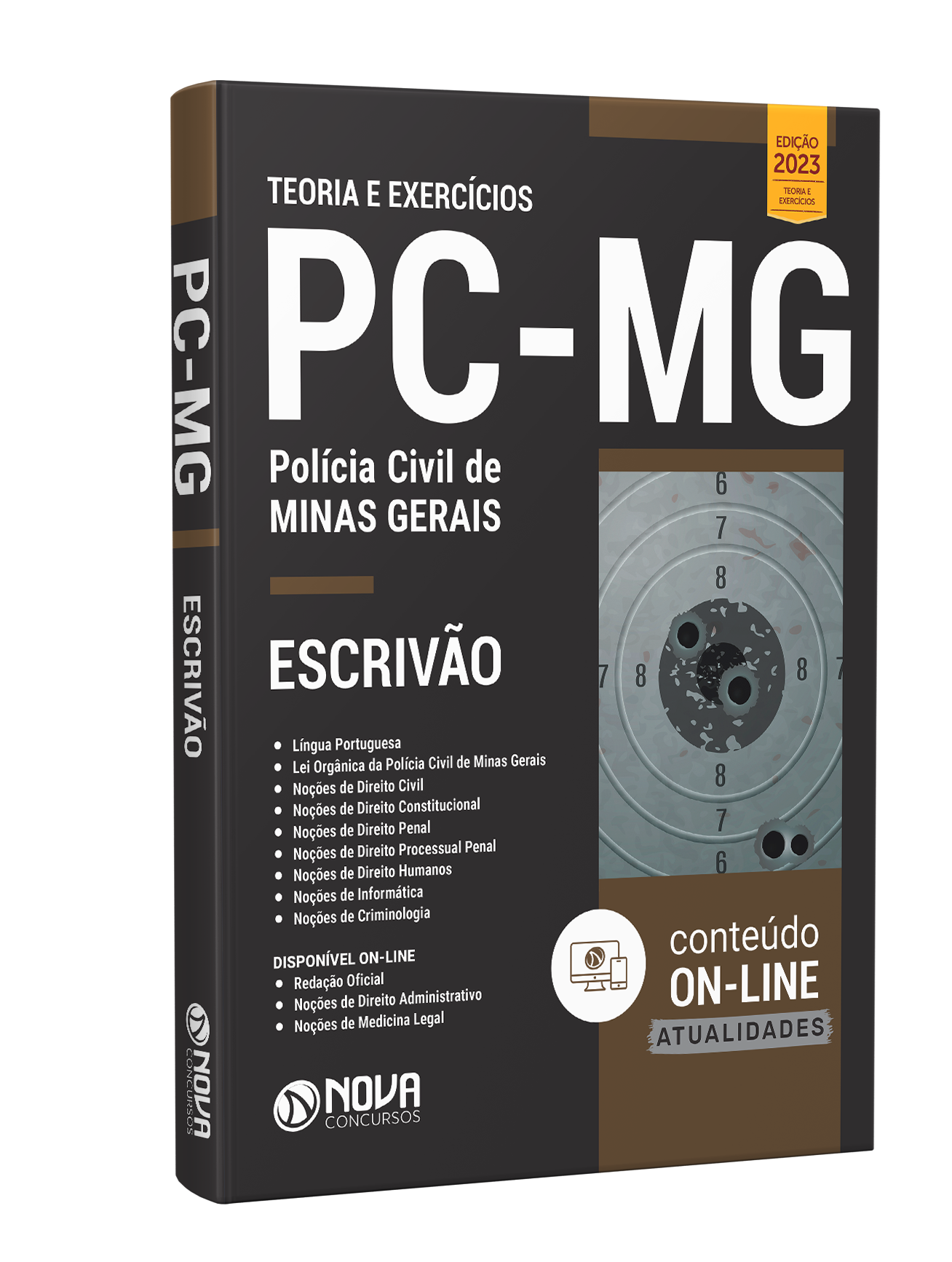 CONCURSO PCMG INVESTIGADOR / ESCRIVÃO  LÍNGUA PORTUGUESA - BANCA FUMARC 