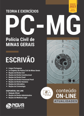Apostila PC-MG em PDF 2023 - Escrivão