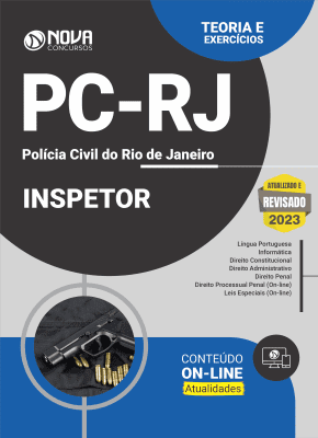 Apostila PC-RJ em PDF 2023 - Inspetor