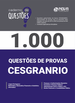 Livro 1.000 Questões Gabaritadas CESGRANRIO em PDF