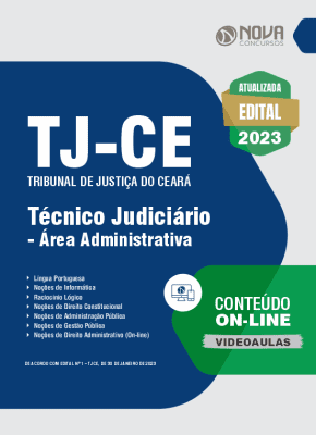 Apostila TJ-CE em PDF 2023 - Técnico Judiciário - Área Administrativa