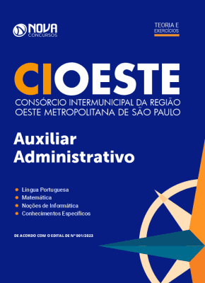 Apostila CIOESTE-SP 2023 - Auxiliar Administrativo