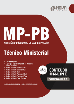 Apostila MP-PB 2023 - Técnico Ministerial