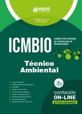 Apostila ICMBIO em PDF 2023 - Técnico Ambiental