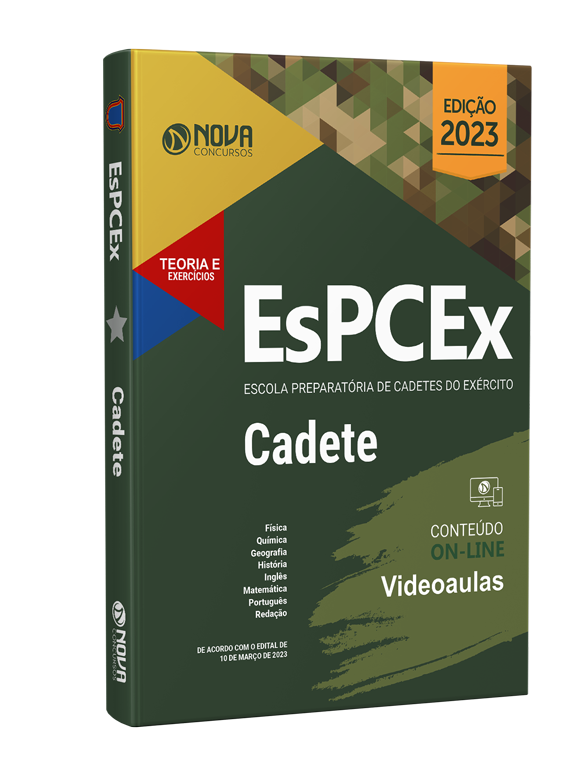 Apostila Digital Concurso Exército Brasileiro - 2022 Cadetes do Exército