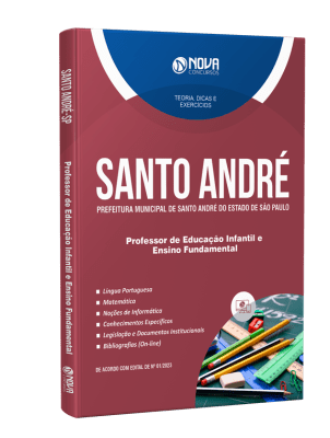 Apostila Prefeitura de Santo André - SP 2023 - Professor de Educação Infantil e Ensino Fundamental