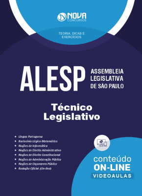 Apostila ALESP 2023 - Técnico Legislativo